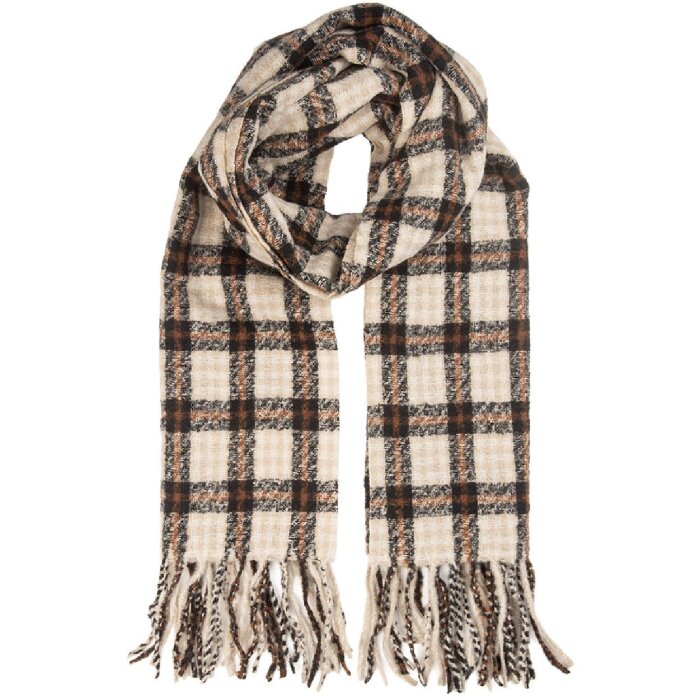 Şal Juleeze JZSC0849 maro, 50x210 cm, sintetic