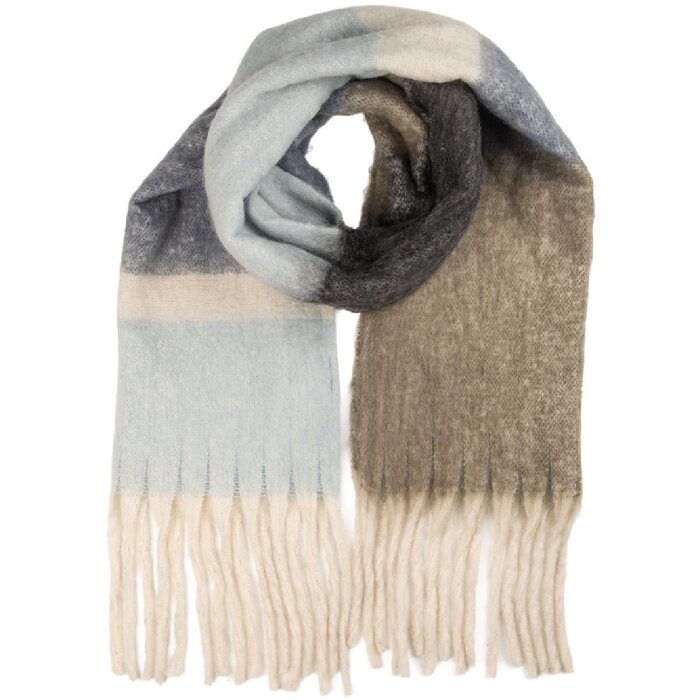 Scărfă Juleeze JZSC0851, 50x180 cm, albastru