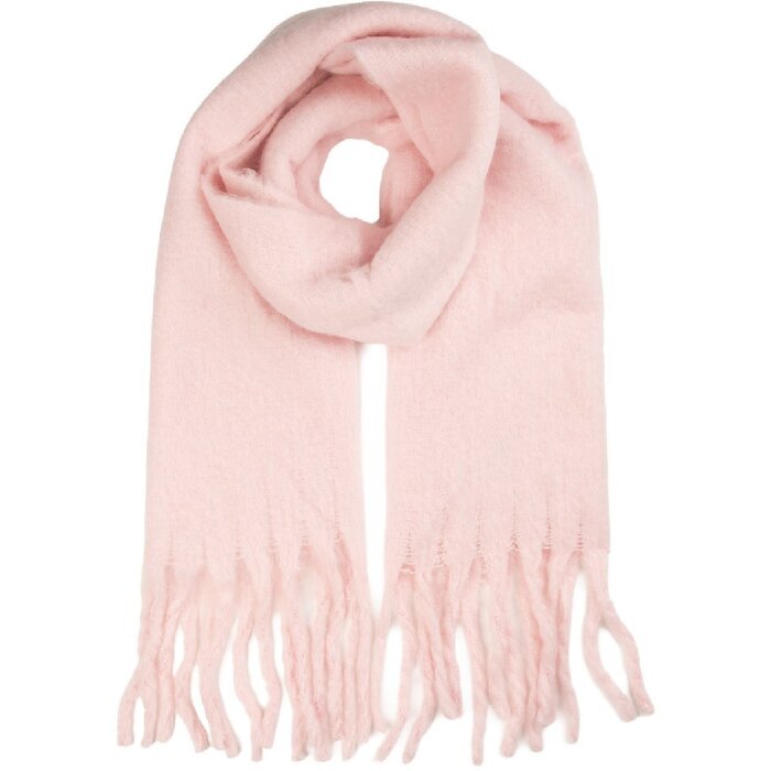 Scărfă Juleeze JZSC0855P, roz, 40x190 cm