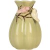 Clayre & Eef 6CE2313 Vase Ø 14x21 cm Grün und Rosa