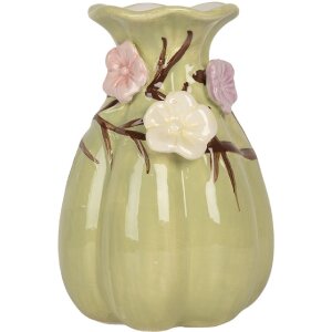 Clayre & Eef 6CE2316 Vase Ø 10x14 cm Grün...