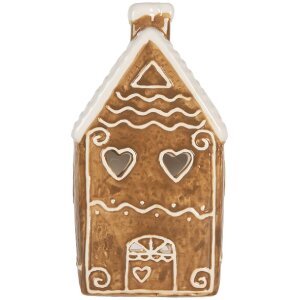 Clayre & Eef Suport Lumânare Casă 11x9x21 cm