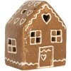 Clayre & Eef Decorațiune Căsuță LED 8x6x10 cm