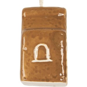 Clayre & Eef 6CE2343 Dekoration Anhänger Haus...