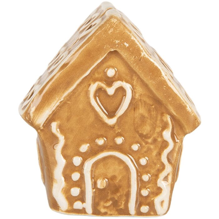 Clayre & Eef Suport Cărți Casa 5x4x6 cm Ceramică