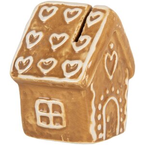 Clayre & Eef 6CE2350 Kartenhalter Haus 5x4x6 cm