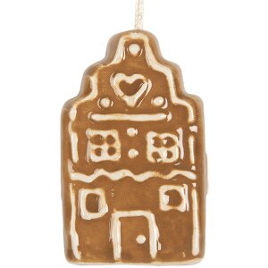 Clayre & Eef 6CE2356 Dekoration Anhänger Haus...