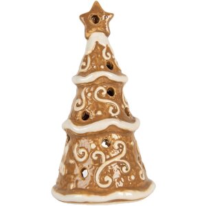 Clayre & Eef 6CE2361 Teelichthalter Weihnachtsbaum...