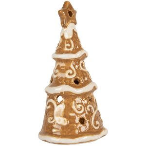 Clayre & Eef 6CE2361 Teelichthalter Weihnachtsbaum...