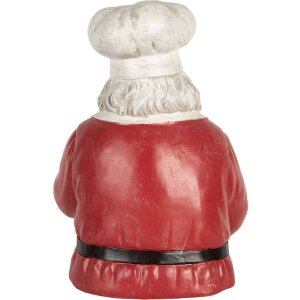 Clayre & Eef Suport Sticle Moș Crăciun 25x25x35 cm