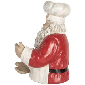 Clayre & Eef Suport Sticle Moș Crăciun 25x25x35 cm