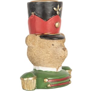 Clayre & Eef 6PR5753 Kerzenständer Bär...