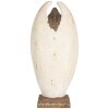 Clayre & Eef Figurină Decorativă Înger 19x10x40 cm Bej-Maro