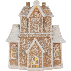 Casa decorativă cu LED Clayre & Eef 18x9x20 cm