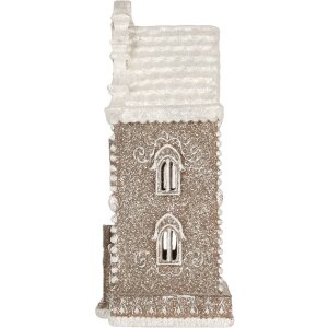 Clayre & Eef 6PR5808 Casă Decorativă cu LED 17x15x35 cm