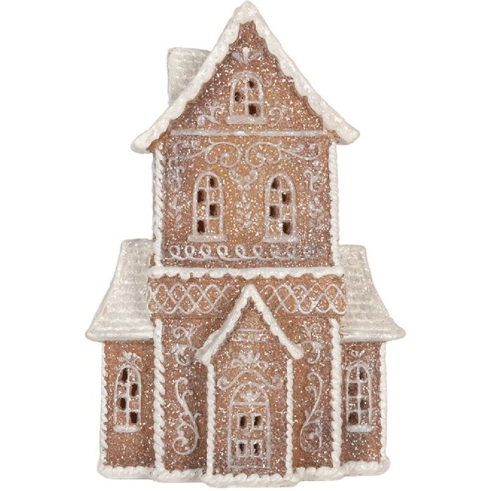 Clayre & Eef Casă Decorativă cu LED 16x8x23 cm