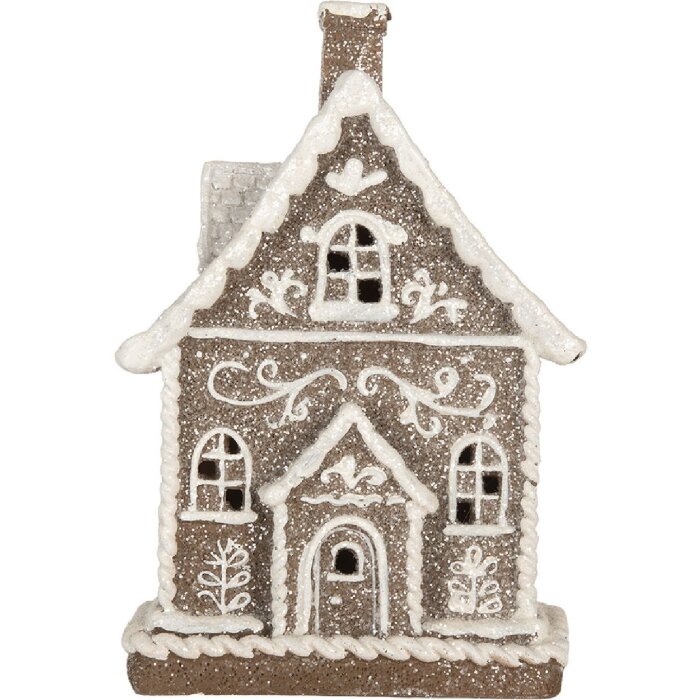 Clayre & Eef Casă Decorativă cu LED 16x10x23 cm