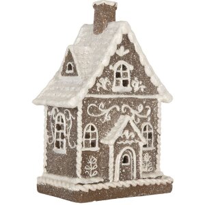 Clayre & Eef Casă Decorativă cu LED 16x10x23 cm