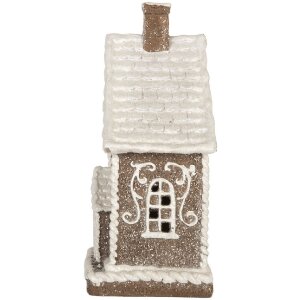 Clayre & Eef Casă Decorativă cu LED 16x10x23 cm
