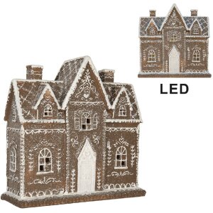 Clayre & Eef 6PR5814 Decorațiune Casă cu LED 26x10x25...