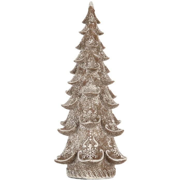 Clayre & Eef Decorațiune Copac de Crăciun 14x14x30 cm