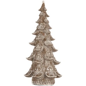 Clayre & Eef Decorațiune Copac de Crăciun 14x14x30 cm