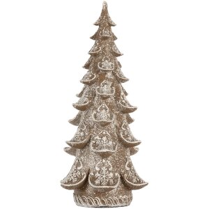 Clayre & Eef Decorațiune Pom de Crăciun 12x12x25 cm