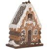 Clayre & Eef 6PR5823 Dekoration Haus mit LED 15x8x19 cm
