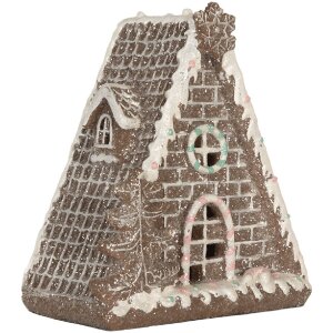 Clayre & Eef 6PR5824 Casă Decorativă cu LED 17x10x18 cm