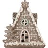 Clayre & Eef 6PR5824 Casă Decorativă cu LED 17x10x18 cm