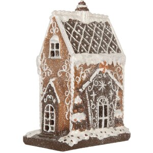 Clayre & Eef Casă Decorativă cu LED 15x9x20 cm