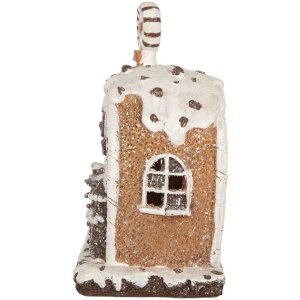 Clayre & Eef 6PR5826 Casă Decorativă cu LED 18x10x19 cm