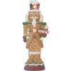 Clayre & Eef 6PR5829 Dekoration Nussknacker mit LED 13x10x31 cm