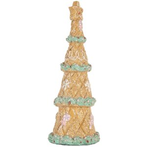 Clayre & Eef Decorațiune Pom de Crăciun Ø 9x25...