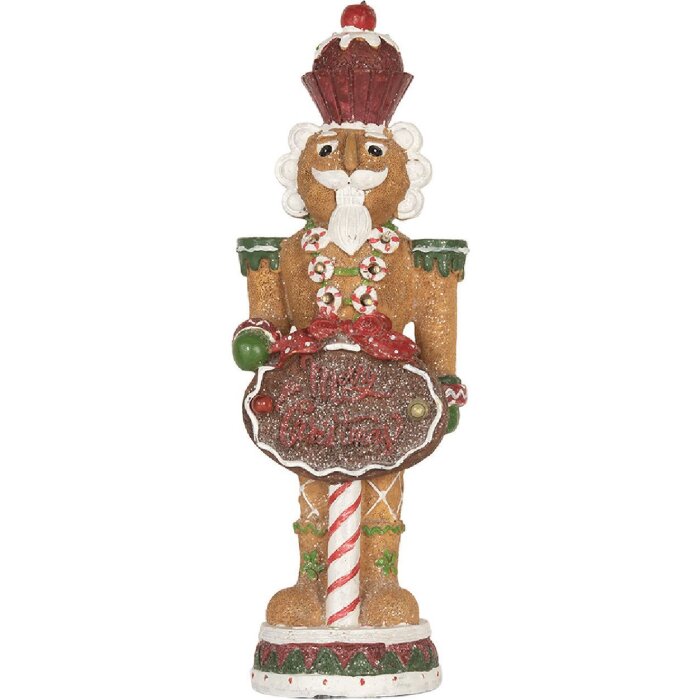 Clayre & Eef Spărgător de Nuci cu LED 12x10x35 cm