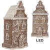 Clayre & Eef 6PR5832 Decorațiune Casă cu LED 12x11x25 cm