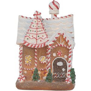 Clayre & Eef Casă Decorativă cu LED 16x12x23 cm