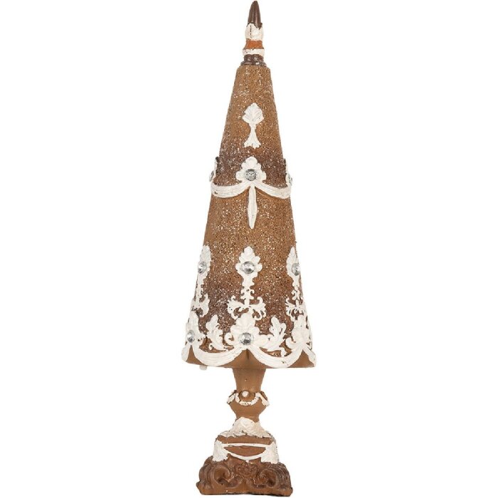 Clayre & Eef 6PR5836 Dekoration Weihnachtsbaum Ø 9x31 cm