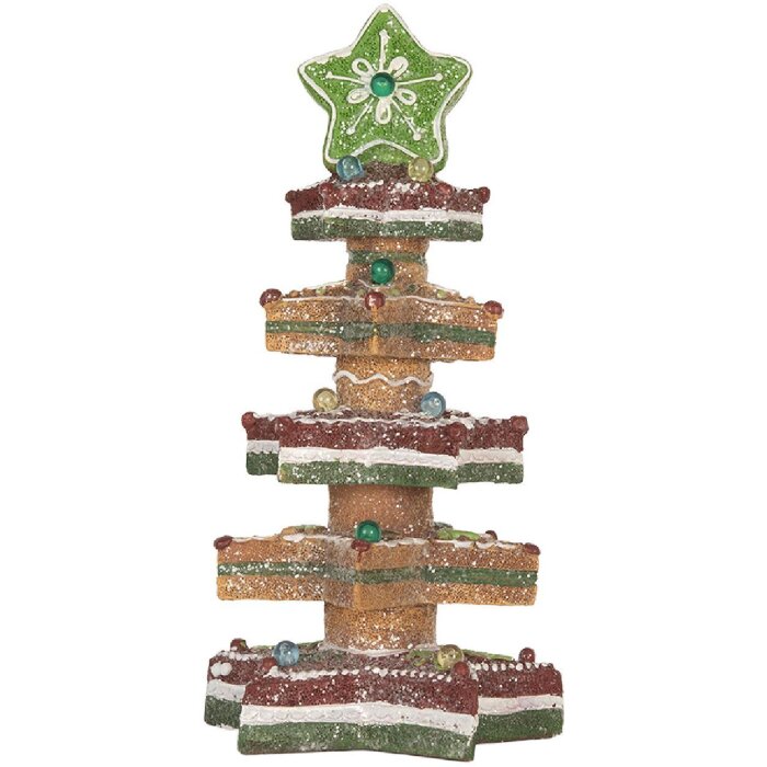 Brad Decorativ de Crăciun cu LED Clayre & Eef 15x15x29 cm