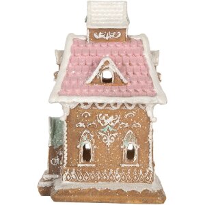 Casă Decorativă cu LED Clayre & Eef 9x10x15 cm