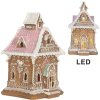 Casă Decorativă cu LED Clayre & Eef 9x10x15 cm
