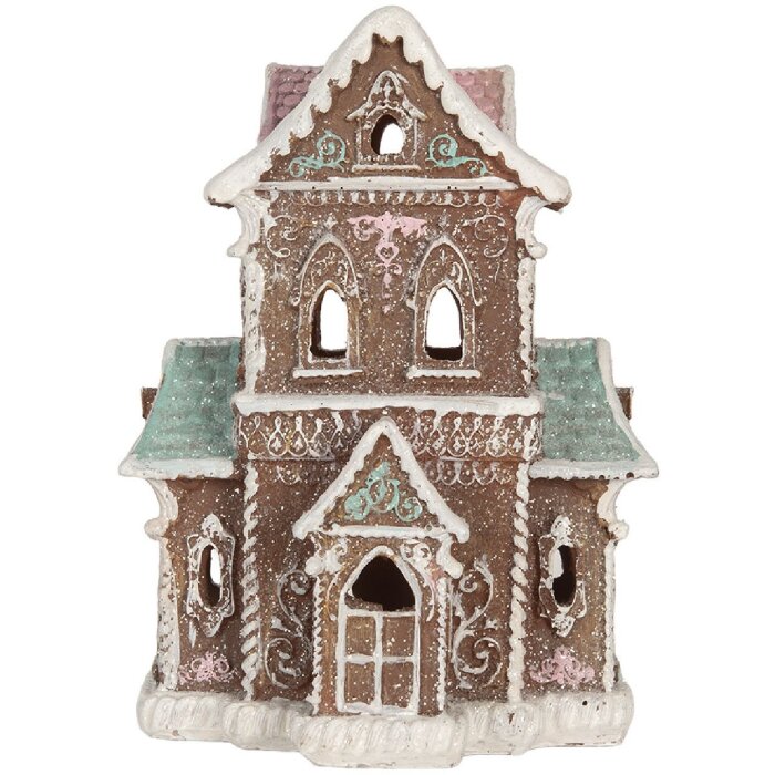 Clayre & Eef Casă Decorativă cu LED 15x12x20 cm