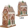 Clayre & Eef Casă Decorativă cu LED 15x9x20 cm
