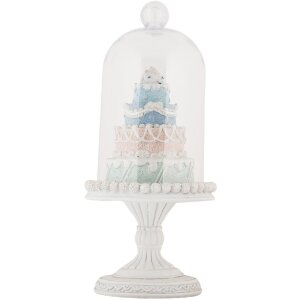 Clopoțel Decorativ Sticlă Clayre & Eef Ø 13x27 cm