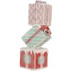 Clayre & Eef 6PR5848 Decorațiune Grămadă de Cadouri 14x16x36 cm