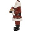 Clayre & Eef Decorațiune Moș Crăciun cu Tort 10x10x21 cm