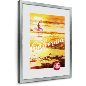 FrameFactory Ramă Foto California Argintie 40x50 cm Acril