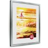 FrameFactory Ramă Foto California Argintie 40x50 cm Acril