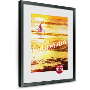 California Ramă Foto Neagră 29,7x42 cm Acrilic