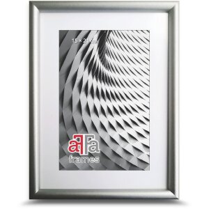FramesFactory Ramă Finger albă 21x29,7 cm A4 cu sticlă acrilică
